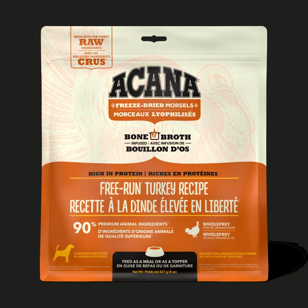 Best Freeze-Dried Food Morsels Free-Run Turkey Recipe Food Dry, Wet, Freeze Dried, Etc.