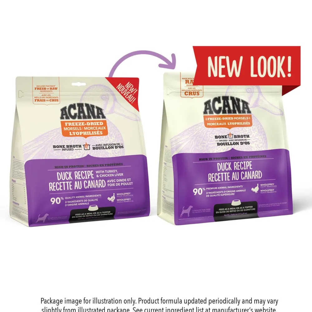 New Freeze-Dried Food Morsels Duck Recipe Food Dry, Wet, Freeze Dried, Etc.