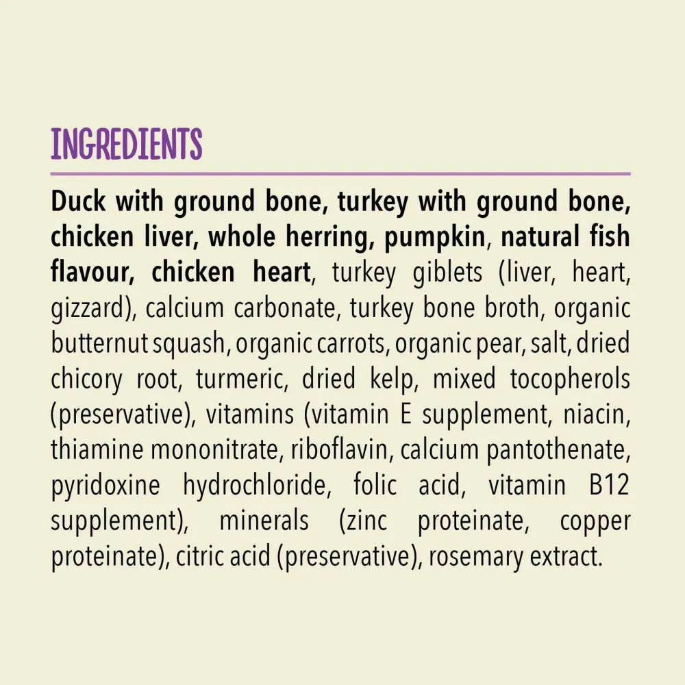 New Freeze-Dried Food Morsels Duck Recipe Food Dry, Wet, Freeze Dried, Etc.