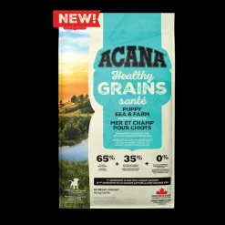 New Healthy Grains Puppy Sea & Farm Food Dry, Wet, Freeze Dried, Etc.