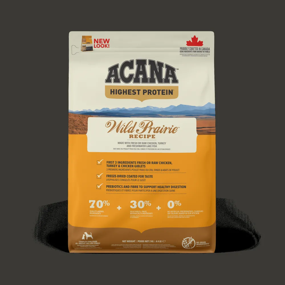Outlet Highest Protein Wild Prairie Dry Dog Food Recipe Food Dry, Wet, Freeze Dried, Etc.