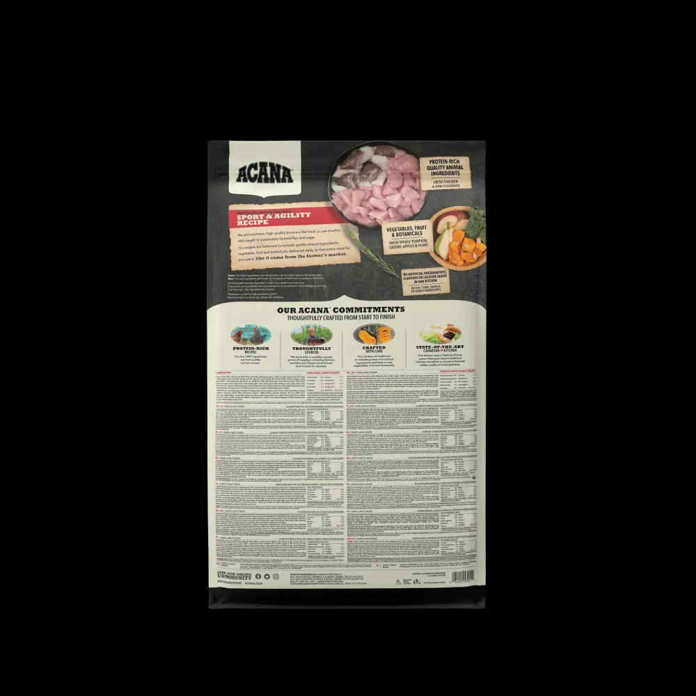Online Sport + Agility Dry Dog Food Recipe Food Dry, Wet, Freeze Dried, Etc.
