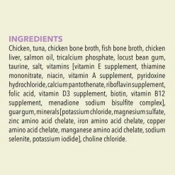 New Wet Cat Food Chicken + Tuna Recipe In Bone Broth For Kittens Wet Food Cans, Pouches, Tetra Paks, Etc.