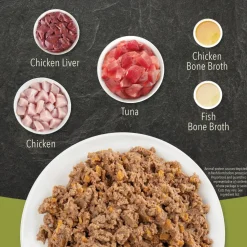 Online Wet Cat Food Tuna Recipe In Bone Broth Wet Food Cans, Pouches, Tetra Paks, Etc.