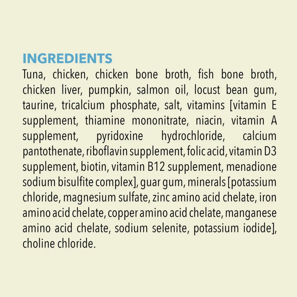 Online Wet Cat Food Tuna Recipe In Bone Broth Wet Food Cans, Pouches, Tetra Paks, Etc.