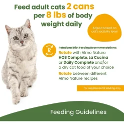 Clearance HQS Natural Salmon in Broth Grain-Free Canned Cat Food Wet Food Cans, Pouches, Tetra Paks, Etc.