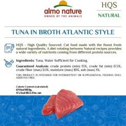 New Natural Atlantic Tuna Wet Food Cans, Pouches, Tetra Paks, Etc.