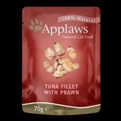 New Cat Pouch Tuna with Shrimp In Broth Wet Food Cans, Pouches, Tetra Paks, Etc.