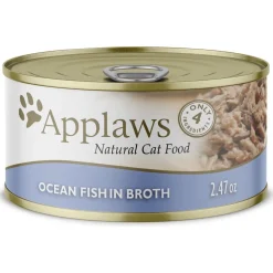 Clearance Ocean Fish in Broth Canned Cat Food Wet Food Cans, Pouches, Tetra Paks, Etc.