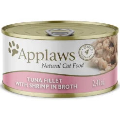 Hot Tuna Fillet with Shrimp Canned Cat Food Wet Food Cans, Pouches, Tetra Paks, Etc.