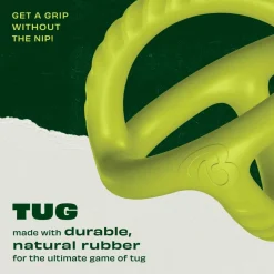 Sale Natural Rubber Tug Dog Toy Supplies Leashes, Collars, Beds, Flea & Tick, Etc. | Toys Interactive, Plush, Etc.