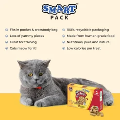 Sale Benny Bullys Cat Mini Chops Beef Liver Treats Crunchy, Soft, Lickable, Etc.