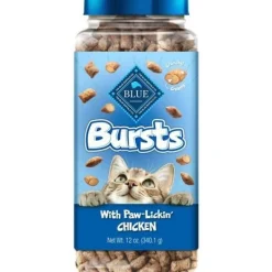 Best Bursts Crunchy Cat Treats Chicken Flavour Treats Crunchy, Soft, Lickable, Etc.