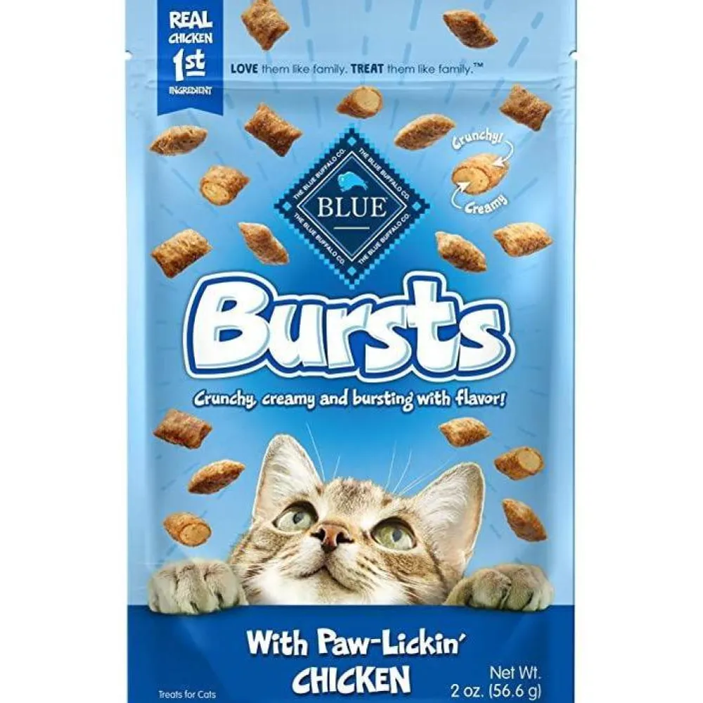Best Bursts Crunchy Cat Treats Chicken Flavour Treats Crunchy, Soft, Lickable, Etc.