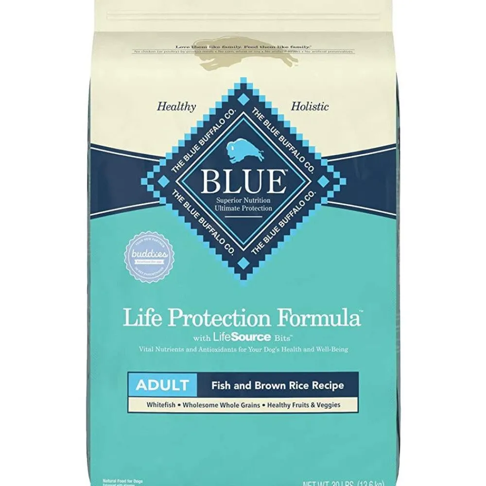 Clearance Life Protection Dog Food Fish & Brown Rice Food Dry, Wet, Freeze Dried, Etc.