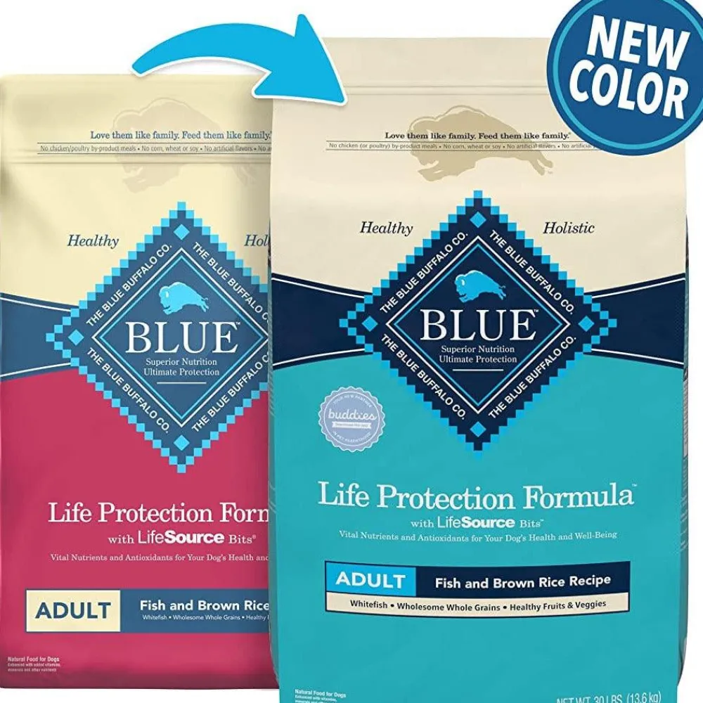 Clearance Life Protection Dog Food Fish & Brown Rice Food Dry, Wet, Freeze Dried, Etc.
