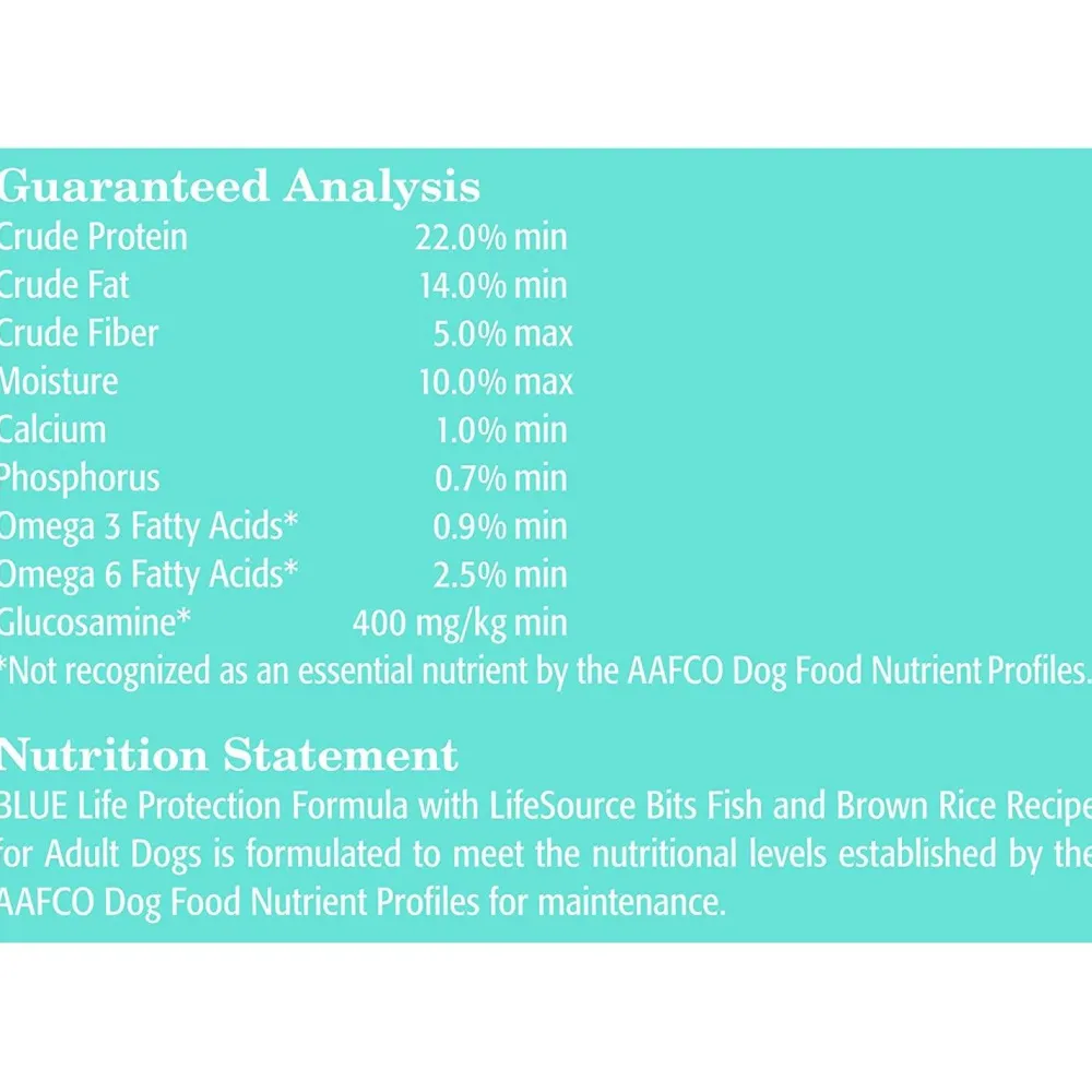 Clearance Life Protection Dog Food Fish & Brown Rice Food Dry, Wet, Freeze Dried, Etc.