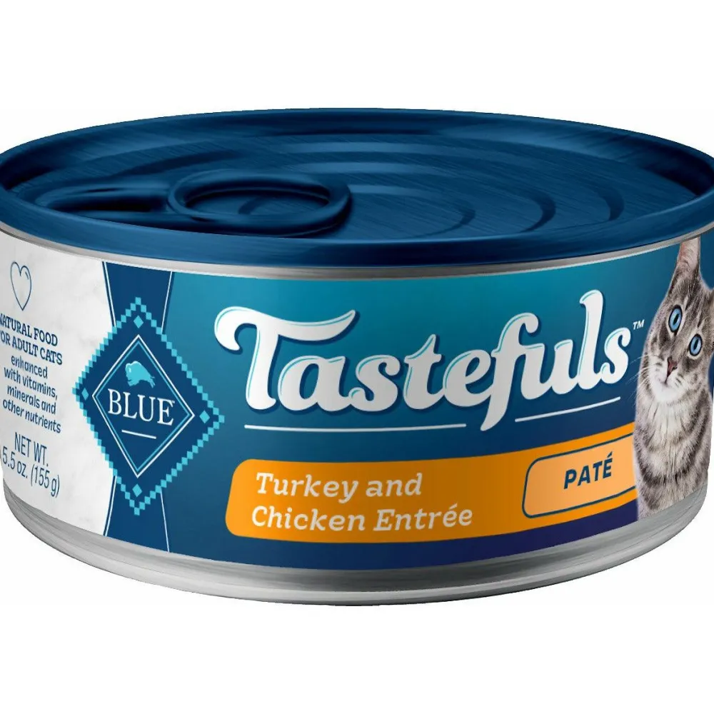 Clearance Tastefuls Adult Turkey And Chicken Entree Pate Wet Food Cans, Pouches, Tetra Paks, Etc.