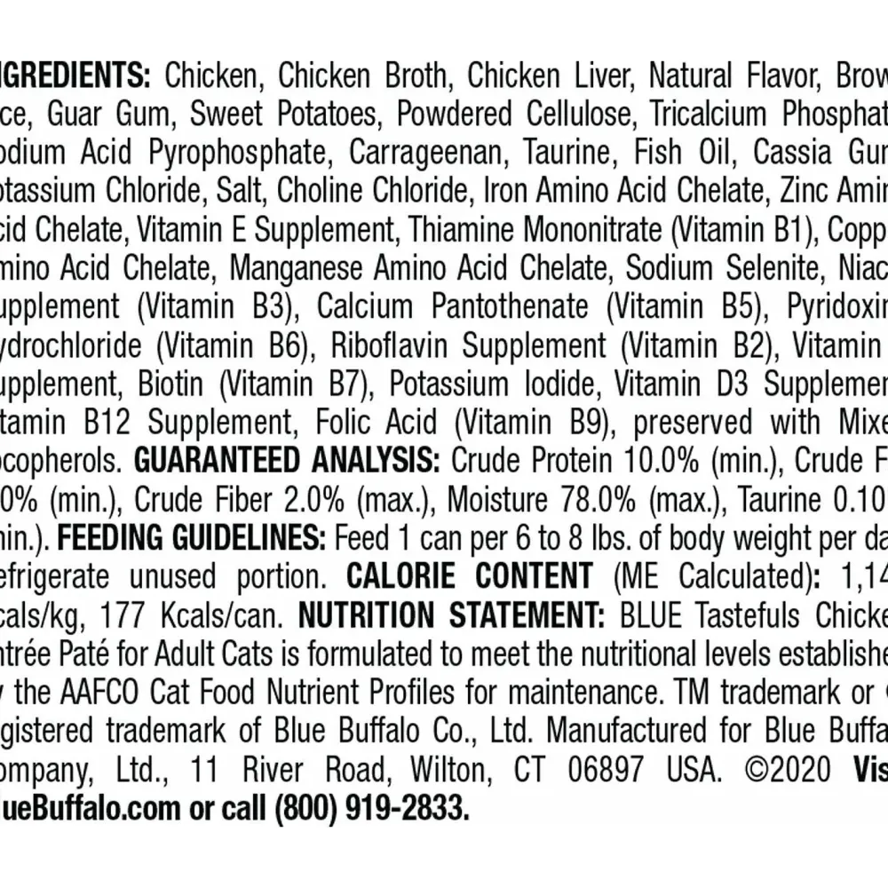 Discount Tastefuls Adult Chicken Entree Pate Wet Food Cans, Pouches, Tetra Paks, Etc.
