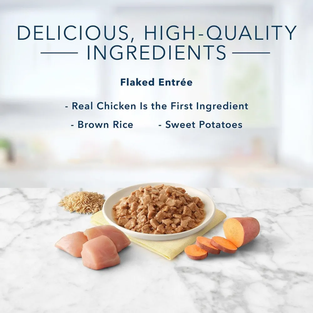Fashion Tastefuls Chicken Entrée in Gravy Flaked Wet Cat Food Wet Food Cans, Pouches, Tetra Paks, Etc.