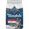 New Tastefuls Indoor Natural Salmon & Brown Rice Adult Dry Cat Food Dry Food Dry Cat Food