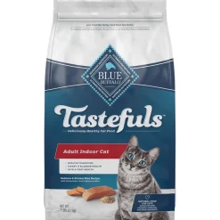 New Tastefuls Indoor Natural Salmon & Brown Rice Adult Dry Cat Food Dry Food Dry Cat Food