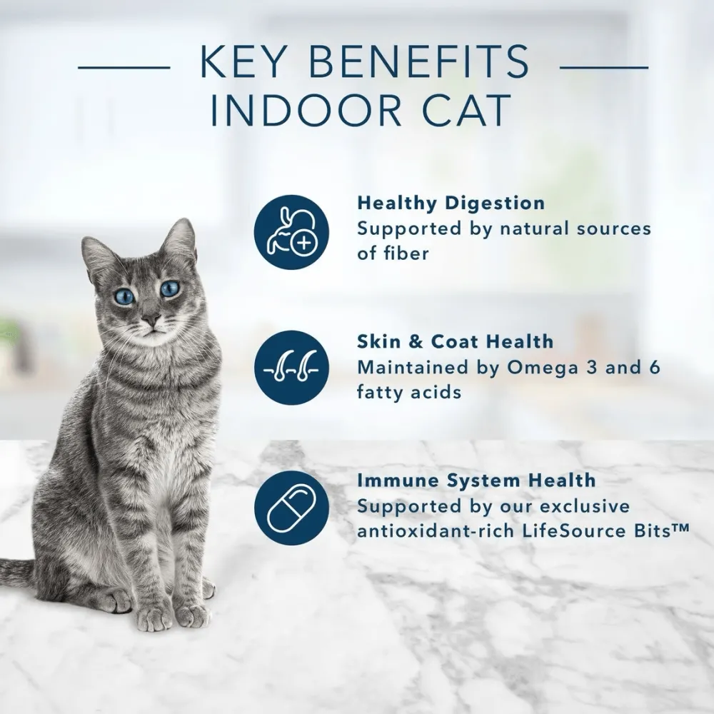 New Tastefuls Indoor Natural Salmon & Brown Rice Adult Dry Cat Food Dry Food Dry Cat Food