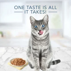 Hot Tastefuls Tuna Entrée in Gravy Flaked Wet Cat Food Wet Food Cans, Pouches, Tetra Paks, Etc.