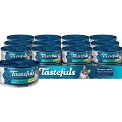 Hot Tastefuls Tuna Entrée in Gravy Flaked Wet Cat Food Wet Food Cans, Pouches, Tetra Paks, Etc.