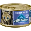 Online Wilderness Canned Kitten Food Wet Food Cans, Pouches, Tetra Paks, Etc.