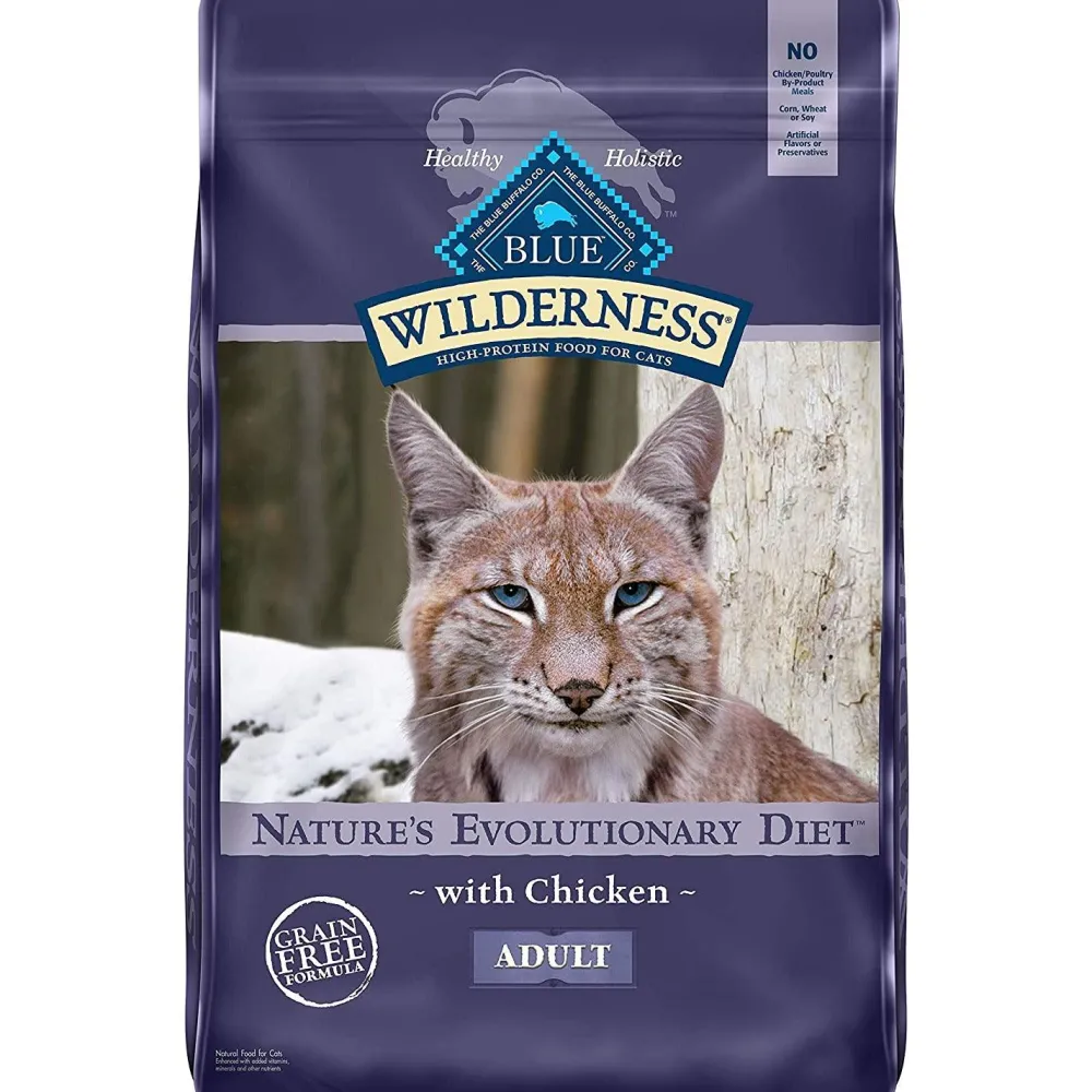 Clearance Wilderness Cat Food Adult Chicken Dry Food Dry Cat Food