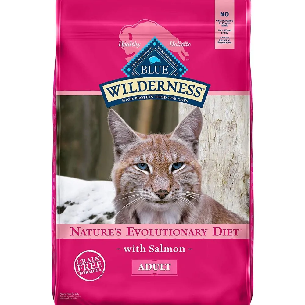 Hot Wilderness Cat Food Adult Salmon Dry Food Dry Cat Food