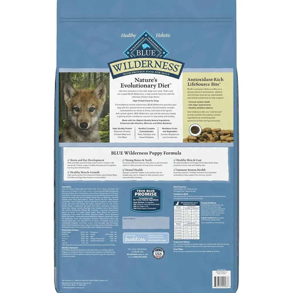 Discount Wilderness Puppy Food Chicken Formula Food Dry, Wet, Freeze Dried, Etc.