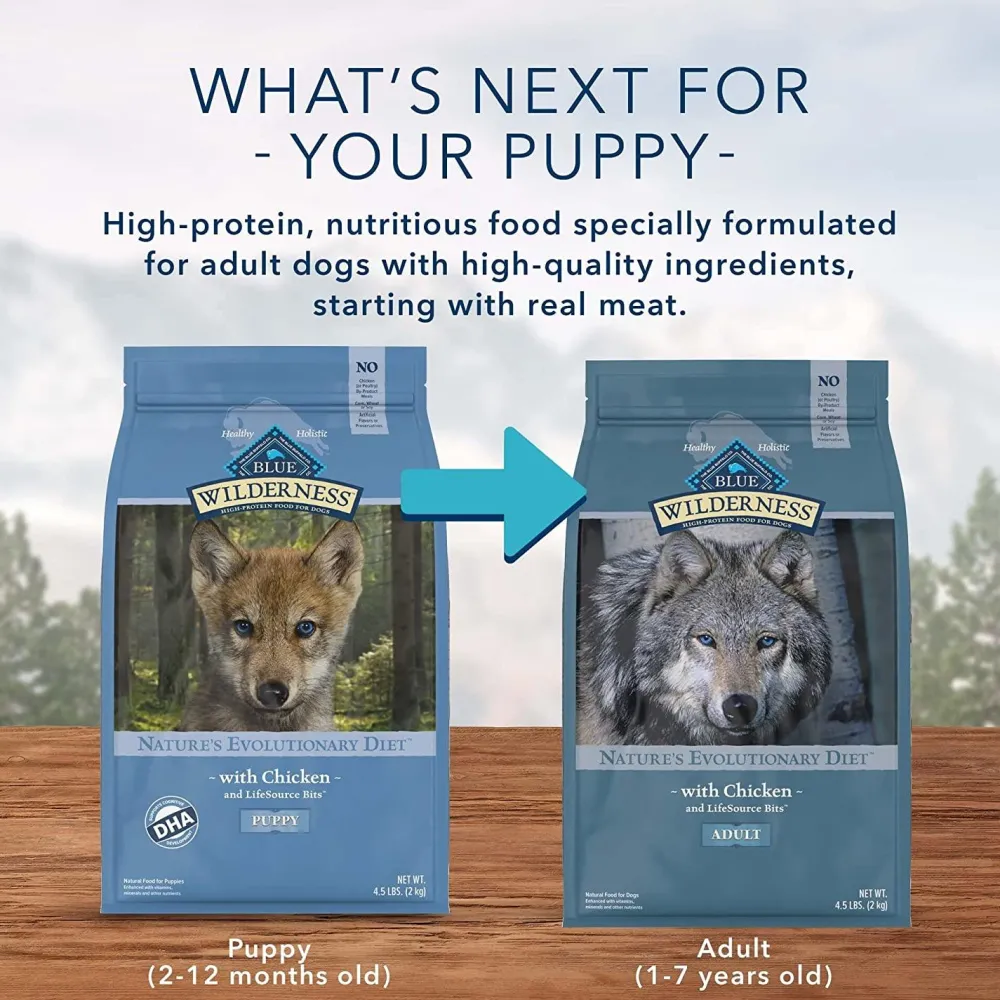 Discount Wilderness Puppy Food Chicken Formula Food Dry, Wet, Freeze Dried, Etc.