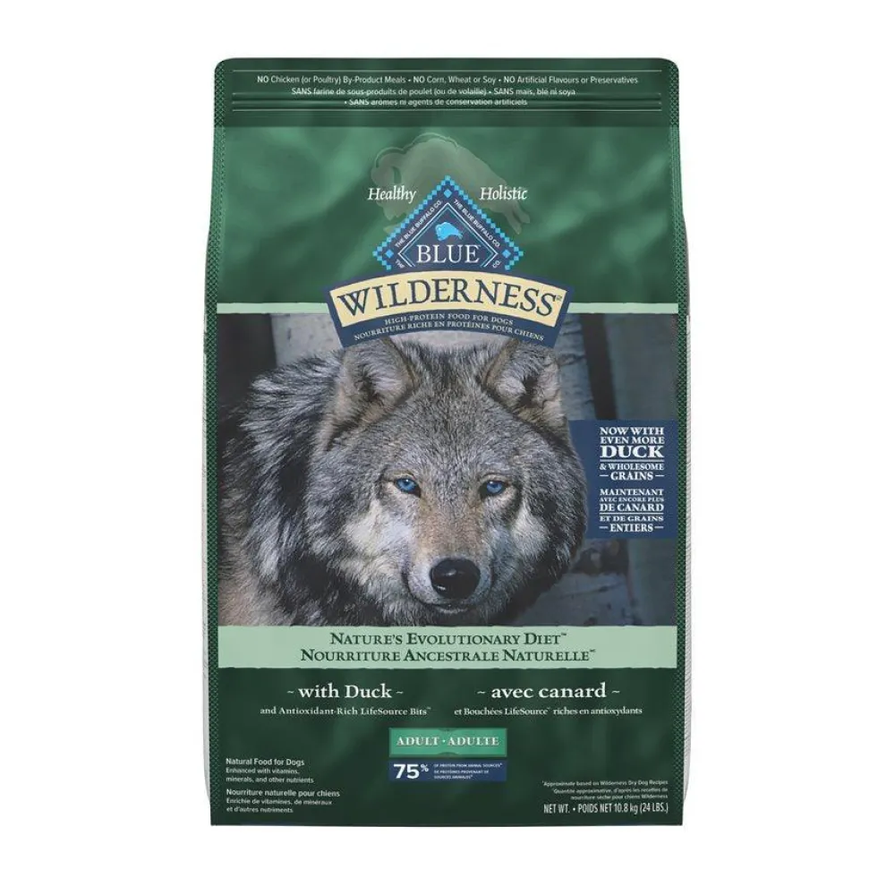 Sale Wilderness With Healthy Grains Duck Adult Dry Dog Food Food Dry, Wet, Freeze Dried, Etc.