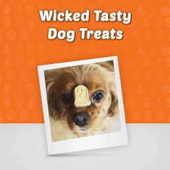 Fashion Blue Halloween Boo Bars Pumpkin & Cinnamon Dog Treats Treats Treats & Chews