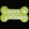 Best Bosco & Roxy Happy Birthday Bone Green Treats Treats & Chews