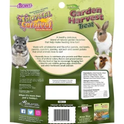Fashion Brown's Tropical Carnival Natural Garden Harvest Small Pet Treats Shop Small Animal Find All Of The Essentials