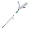 Clearance Bud-Z Cat Wand Toy Feather Duster Cotton Candy Supplies Collars, Scratchers, Toys, Etc.