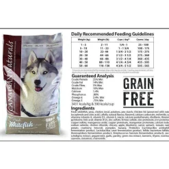 Best Grain Free Whitefish Dog Food Food Dry, Wet, Freeze Dried, Etc.