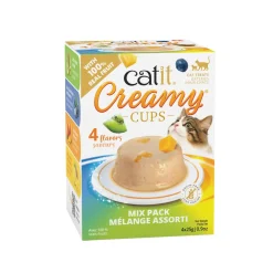 Hot Creamy Cups Variety Pack Treats Crunchy, Soft, Lickable, Etc.