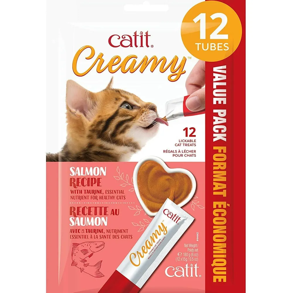 Hot Creamy Lickable Treats Salmon Treats Crunchy, Soft, Lickable, Etc.