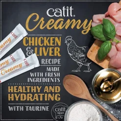 Clearance Creamy Lickable Treats Chicken & Liver Treats Crunchy, Soft, Lickable, Etc.