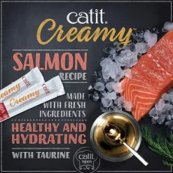 Hot Creamy Lickable Treats Salmon Treats Crunchy, Soft, Lickable, Etc.