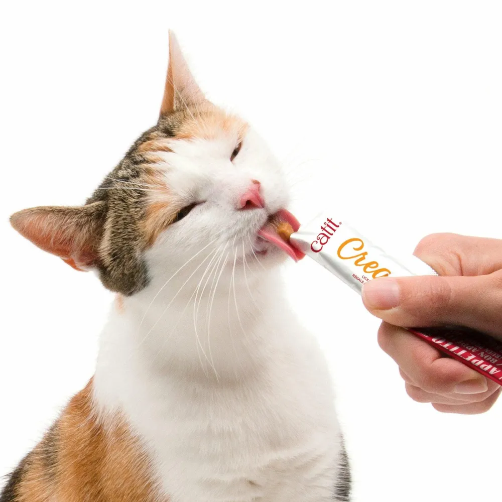 Clearance Creamy Lickable Treats Chicken & Shrimp Treats Crunchy, Soft, Lickable, Etc.