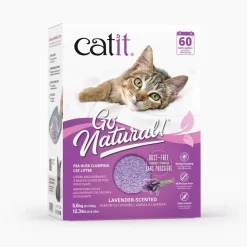 Discount Go Natural Pea Husk Litter Lavender Scented 5.6kg Supplies Collars, Scratchers, Toys, Etc.