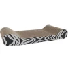 Fashion Lounge Style Scratcher White Tiger Pattern Supplies Collars, Scratchers, Toys, Etc.