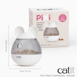 Sale Pixi Cat Treat Dispenser Mouse Supplies Collars, Scratchers, Toys, Etc.