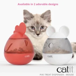 Sale Pixi Cat Treat Dispenser Mouse Supplies Collars, Scratchers, Toys, Etc.