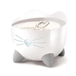 Online Pixi Fountain White With Stainless Steel Supplies Collars, Scratchers, Toys, Etc.